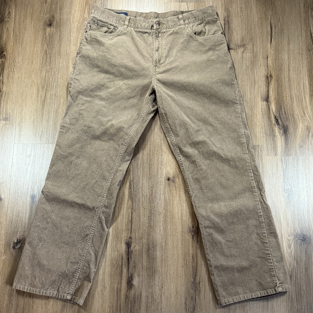Tommy Hilfiger Men's Corduroy Pants in Light Brown